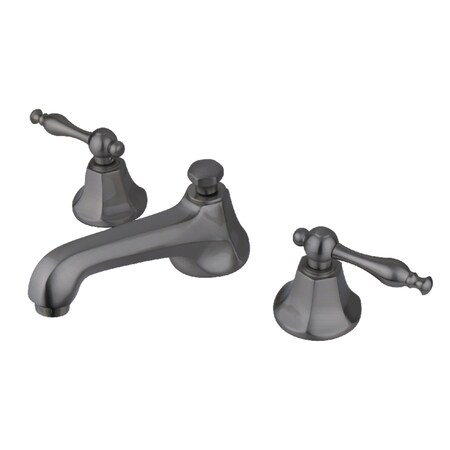 Kingston Brass KS4468NL 8" Widespread Bathroom Faucet, Brushed Nickel KS4468NL
